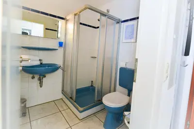 Ein Badezimmer in der Unterkunft Haus Horizont HZ14