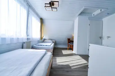 Ein Bett oder Betten in einem Zimmer der Unterkunft HB14 - Nordseeglück
