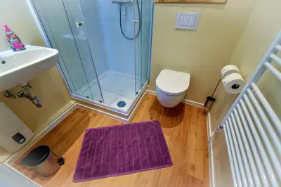 Ein Badezimmer in der Unterkunft Haus Horizont H511