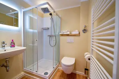 Ein Badezimmer in der Unterkunft Haus Horizont H511
