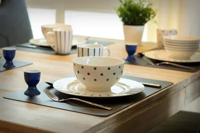 Kaffee-/Teezubehör in der Unterkunft Dünenquartier Cuxhaven