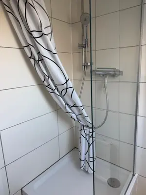 Ein Badezimmer in der Unterkunft Deich Winde 9.1