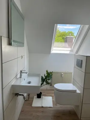 Ein Badezimmer in der Unterkunft Deich Connect 9.4