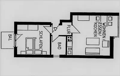 Grundriss der Unterkunft Residenz Passat Cuxhaven 5