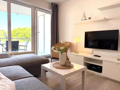 TV/Unterhaltungsangebot in der Unterkunft Nordseebrandung C1 1