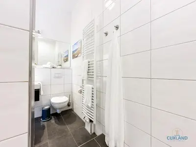 Ein Badezimmer in der Unterkunft Residenz Hohe Lith Duhnen Wohnung 33 Haus 3