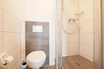 Ein Badezimmer in der Unterkunft Jugendherberge Büsum