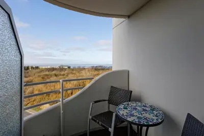 Ein Balkon oder eine Terrasse in der Unterkunft Lord Nelson 501