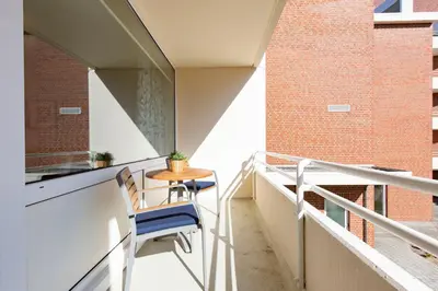 Ein Balkon oder eine Terrasse in der Unterkunft Trafalgar 132