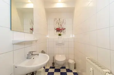 Ein Badezimmer in der Unterkunft Kurpark-Residenz 121