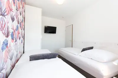 Ein Bett oder Betten in einem Zimmer der Unterkunft Trafalgar 122