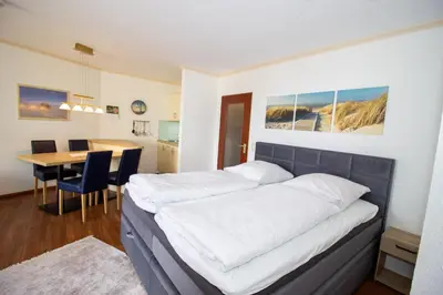 Ein Bett oder Betten in einem Zimmer der Unterkunft Lord Nelson 718