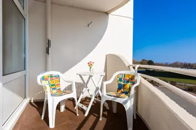 Ein Balkon oder eine Terrasse in der Unterkunft Lord Nelson 217