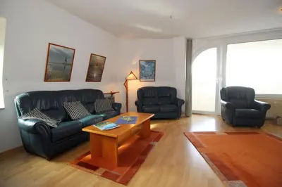 Ein Sitzbereich in der Unterkunft Trafalgar 427