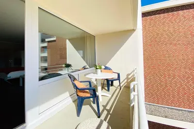 Ein Balkon oder eine Terrasse in der Unterkunft Trafalgar 232