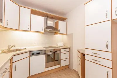 Küche/Küchenzeile in der Unterkunft Kurpark-Residenz 234