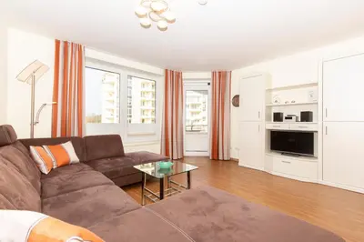 Küche/Küchenzeile in der Unterkunft Kurpark-Residenz 135