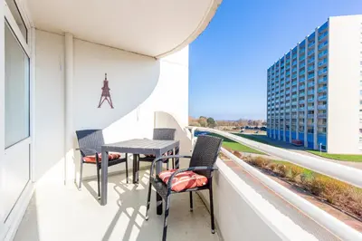 Ein Balkon oder eine Terrasse in der Unterkunft Lord Nelson 317