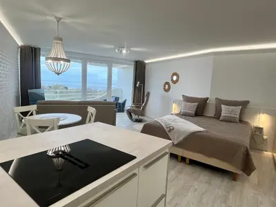 Ein Bett oder Betten in einem Zimmer der Unterkunft Lord Nelson 605