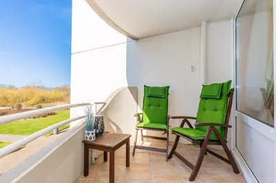 Ein Balkon oder eine Terrasse in der Unterkunft Lord Nelson 107