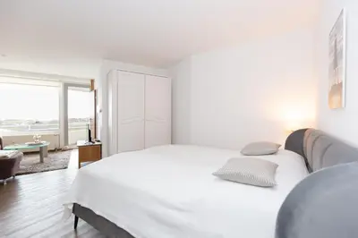 Ein Bett oder Betten in einem Zimmer der Unterkunft Lord Nelson 405