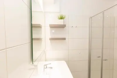 Ein Badezimmer in der Unterkunft Lord Nelson 601