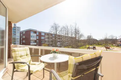 Ein Balkon oder eine Terrasse in der Unterkunft Trafalgar 146