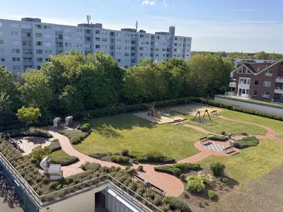 Ein Garten an der Unterkunft Lord Nelson 518