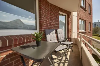Ein Balkon oder eine Terrasse in der Unterkunft Lord Nelson Lord 210