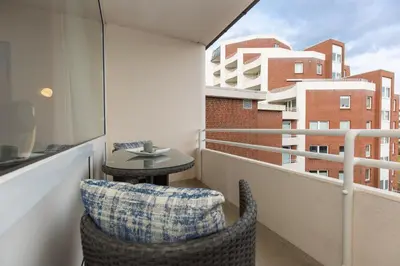 Ein Balkon oder eine Terrasse in der Unterkunft Trafalgar 332