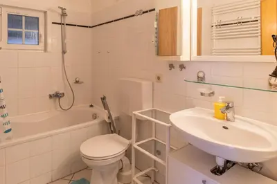 Ein Badezimmer in der Unterkunft Nordsee