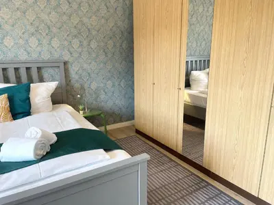 Ein Bett oder Betten in einem Zimmer der Unterkunft Nige Ooge 6