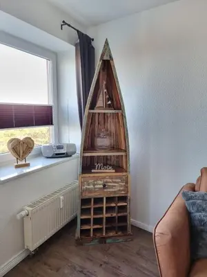 Ein Sitzbereich in der Unterkunft Nordseebrandung B6.4
