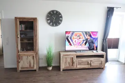 TV/Unterhaltungsangebot in der Unterkunft Nordseebrandung B6.4