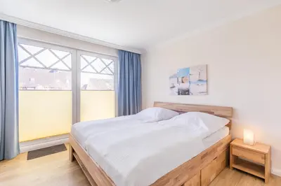 Ein Bett oder Betten in einem Zimmer der Unterkunft 