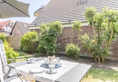 Ein Garten an der Unterkunft 