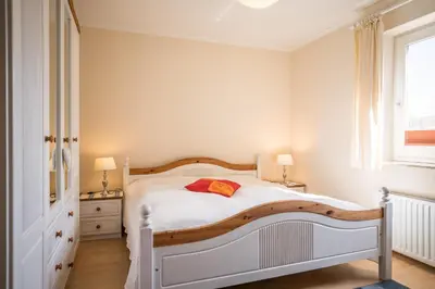 Ein Bett oder Betten in einem Zimmer der Unterkunft 