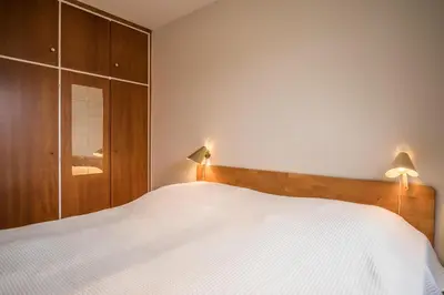 Ein Bett oder Betten in einem Zimmer der Unterkunft 