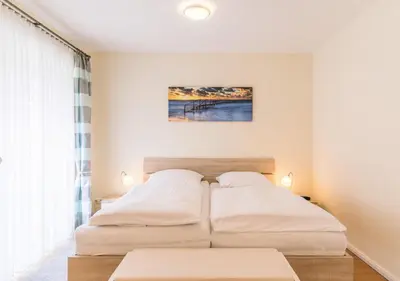 Ein Bett oder Betten in einem Zimmer der Unterkunft 