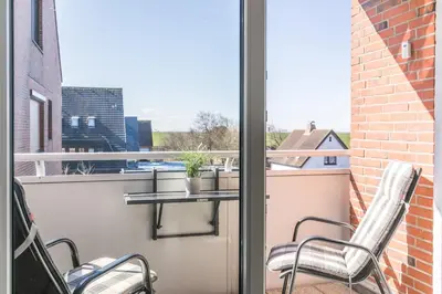Ein Balkon oder eine Terrasse in der Unterkunft 