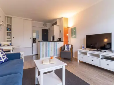 TV/Unterhaltungsangebot in der Unterkunft Ferienwohnung Ankerplatz in Büsum
