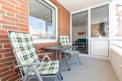 Ein Balkon oder eine Terrasse in der Unterkunft Trafalgar 254