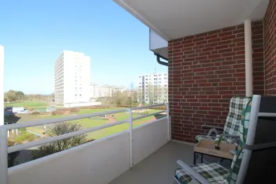 Ein Balkon oder eine Terrasse in der Unterkunft Trafalgar 254