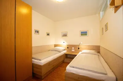 Ein Bett oder Betten in einem Zimmer der Unterkunft Kurpark-Residenz 209