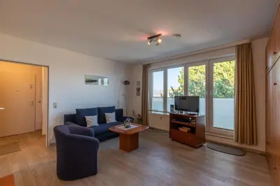 TV/Unterhaltungsangebot in der Unterkunft Haus Knechtsand, Whg 456