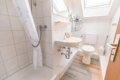 Ein Badezimmer in der Unterkunft Jessica Jessica, Whg 16