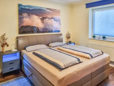 Ein Bett oder Betten in einem Zimmer der Unterkunft 