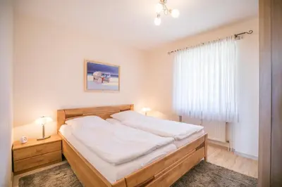 Ein Bett oder Betten in einem Zimmer der Unterkunft 