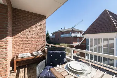 Ein Balkon oder eine Terrasse in der Unterkunft 