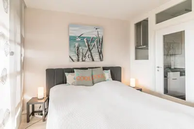Ein Bett oder Betten in einem Zimmer der Unterkunft 